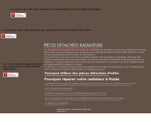 piece-detachee-radiateur.com: Piéces détachées radiateurs: ProElec
De nombreuses références en piéces détachées pour radiateurs. Piéces polyvalentes pour toutes marques de radiateurs! Des solutions pour la gestion d'énergie de votre chauffage...