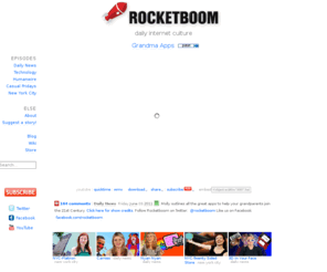 rocketboom.com: Rocketboom
Rocketboom is a three minute daily videoblog based in New York City. We cover and create a wide range of information and commentary from top news stories to quirky Internet culture.