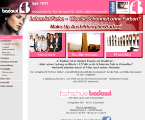 sascha-badawi.com: Make-Up Ausbildung bei Badawi
Beschreibungstext