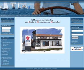 suzuki-hamburg.com: cmw- onlineshop - Alles rund ums Boot

 
 
 
 
 
 
 
 Willkommen im Onlineshop
 von Charter-& Motorenservice Wunderlich
  
  
 
  
  
  
