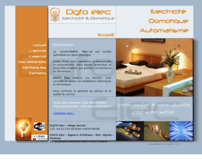 dgfo-elec.net: DGFO Elec - Electricité Domotique Automatisme
Electricité