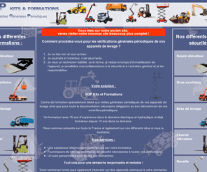 vgp-online.fr: VGP kits et formations, controle tp hayon grue tour formation visite periodique situé dans les locaux de Normalys
VGP kits et formations, controle tp hayon grue tour formation visite periodique situé dans les locaux de Normalys