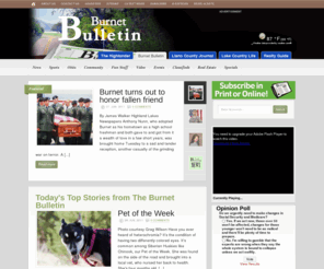 burnetguide.com: Burnet Bulletin | News, Sports, and Weather for Burnet area
