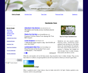 gardeniacare.net: Gardenia Care - Caring For Gardenias
Learn about gardenias. Includes information on gardenia care, gardenia bonsai, gardenia tree, frost proof gardenia, pruning gardenias, growing gardenias, and more.