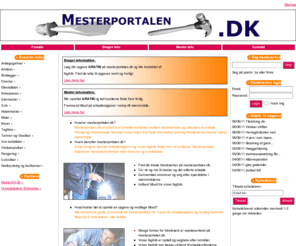 mesterportalen.dk: Mesterportalen.dk
Mesterportalen.dk - find din hndvrksmester her.