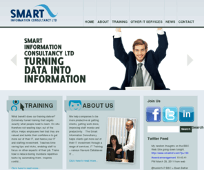 smartinf.com: IT Training, IT Consultancy, the Smart Information Consultancy
The Smart Information Consultancy is an IT Training and IT Consultancy that specialise in helping you get clients, work done, improving staff morale and productivity.