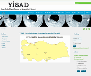 yisad.org.tr: YİSAD Yassı Çelik İthalat İhracat ve Sanayicileri Derneği
YİSAD Yassı Çelik İthalat İhracat ve Sanayicileri Derneği