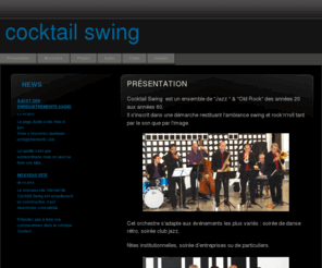 cocktail-swing.com: Cocktail Swing
Le site du groupe Cocktail Swing