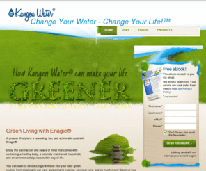 myholisticwater.com: Using Kangen Water® for Greener Living! :: Asheville, NC • 828.989.6057 • Ted and Chris Belz
