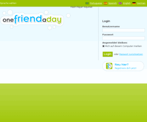 onefriendaday.org: OneFriendAday - Every day a new friend!
