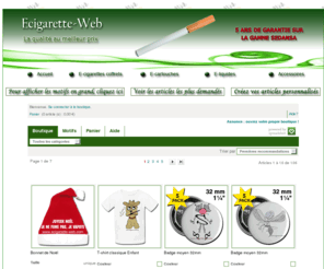 boutique-du-vapoteur.com: La boutique du vapoteur
Articles de mode et accessoires pour la lutte contre le tabagisme et la promotion de l'e-cigarette