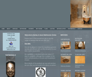 henleybathroom.com: Henley & Ascot Bathrooms
An Oxfordshire based bathroom company offering quality bathrooms, plumbing supplies and tiling services including bath, design, plumbing, tiling, shower, toilet, tapware, taps, accessories, plumbers, plumber, bathroom, supplies