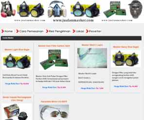 Masker Motor, Masker Bencana Alam, Masker Kesehatan Grosir dan Eceran