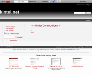 kintel.net: -=< Under Construction >=- - kintel.net
