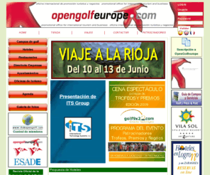 opengolfeurope.com: OpenGolf Europe - Promoción turística - Busqueda de Hoteles, Campos de Golf y Restaurante
Información de  Hoteles, Campos de Golf, Restaurantes. Ofertas y reservas