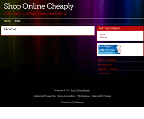 shoponlinecheaply.com: Shop online cheaply and safely
Shop online cheaply and safely