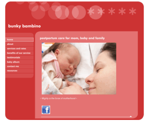 bunkybambino.com: Bunky Bambino Doula Vancouver
Vancouver Birth and Postpartum Doula Support serving mothers, babies and new families.  Specializing in breastfeeding support and postpartum care.