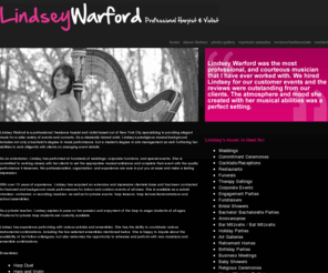 lindseywarford.com: Lindsey Warford, Professional Harpist & Violist
Lindsey Warford is a professional harpist based in New York City, specializing in weddings, lessons and solo work.