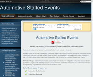 staffedevents.org: Staffed Events - Automotive Staffed Events Sales Marketing Company - Automotive Staffed Events Company Dealers Sale - Automotive Jobs
Automotive Staffed Events Sales, Staffed Events and Staffed Automotive Event Marketing Companies