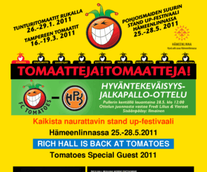 tomaattejatomaatteja.com: Tomaatteja 2011 Etusivu
