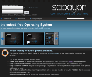 sabayon.net: Sabayon Linux Five Oh!
Official Sabayon Linux Website