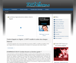 acasiom.com: ACASIOM - Accueil
ACASIOM