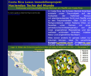 haciendastechodelmundo.com: Costa Rica Immobilien - Haciendas Techo del Mundo
Exclusive Costa Rica Immobilien Wohnanlage mit 7 Bauplätzen, Meerblick bei Playa Santa Teresa, Costa Rica