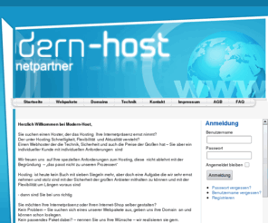 modern-edv.com: modern-host.com - Ihr Partner für Internet, Hosting, Domains, Webdesign und Online-Shops in Schönenberg-Kübelberg
Wir bieten Internet-Hosting in üblicher Form sowie speziell für Joomla / Drupal / Typo3 / xt:commerce / Magento