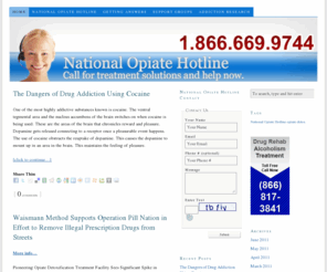 nationalopiatehotline.com: National Opiate Hotline
National Opiate Hotline - 24/7 access to info on opiate addiction and opiate detox.