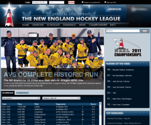 thenehl.com: The New England League - Home
