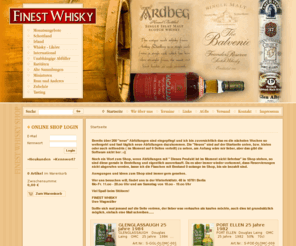 finest-whisky.com: Finest Whisky  - Shop
Unsere Philosophie ist es hochwertige, seltene und alte Flaschen der verschiedensten Destillen und Abfüller im Sortiment zu haben und dieses auch ständig zu erweitern.