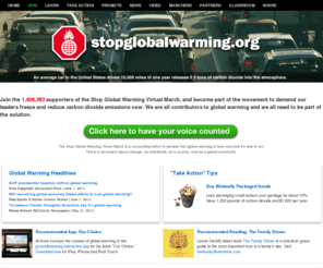 virtualmarch.com: StopGlobalWarming.org
