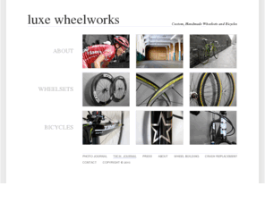 luxewheelworks.com: luxe wheelworks : Home
Luxe Wheelworks - for the discerning cyclist