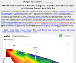 rayfract.com: Seismic Refraction Software
Rayfract seismic refraction and borehole tomography software provides subsurface seismic velocity models for geotechnical engineering and exploration