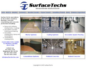 surfacetechs.com: SurfaceTechs Seamless Solutions
