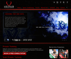 versus21.com: Personal Training & BootCamps for Fitness by Versus Training Center Vancouver
Get personal training and bootcamps for Fitness, Kickboxing and Mixed martial Arts with formalized curriculum. Versus Training Center, Vancouver is the space for all these activities