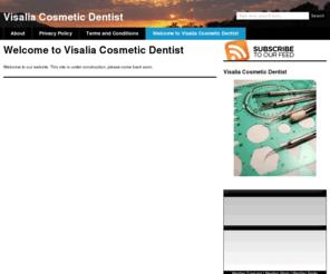 visaliacosmeticdentist.com: Visalia Cosmetic Dentist: How to choose the best Visalia Cosmetic Dentist
Visalia cosmetic dentist provides Visalia-area residents with information on dental care options.