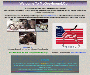 mygreyhound.com: Welcome to My GreyHound
