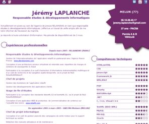 onlymillionaires.net: Jérémy LAPLANCHE - Responsable études & développements informatiques
