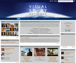 visualstoryinternational.com: Visual Story Network
This is a global social network for the visual story movement