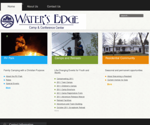 watersedgecamp.net: Water's Edge Camp and Conference Center
Joomla! - the dynamic portal engine and content management system