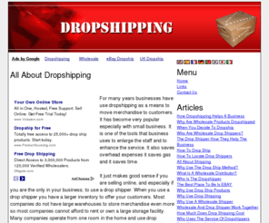 wholesale-sources.net: Dropshipping | All About Dropshipping
Dropshipping