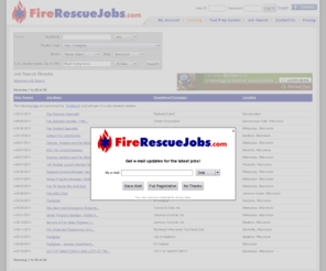 wifirefighterjobs.com: Jobs | Fire Rescue Jobs
 Jobs. Jobs  in the fire rescue industry. Post your resume and apply for fire rescue jobs online. Employers search resumes of job seekers in the fire rescue industry.
