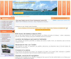 1000croisieres.com: location de bateau et croisiere
location de bateau, à la cabine, catamaran, voilier, habitable sans permis, antilles, grenadines, fluvial, mediterranee