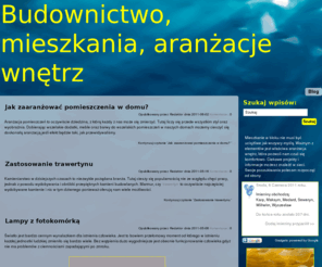 blokowo.info: Budownictwo, mieszkania, aranżacje wnętrz - blokowo.info
Mieszkanie w bloku nie musi być uciążliwe jak wszyscy myślą. Ważnym z elementów jest właściwa aranżacja wnętrz, która pozwoli nam czuć się komfortowo.