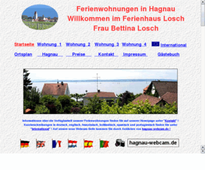 ferienwohnungen-lusch-hagnau.de: Ferienwohnungen Lusch in Hagnau
Vier Ferienwohnungen im ruhig und zentral gelegenen Ferienhaus Lusch im Weinort Hagnau am Bodensee.