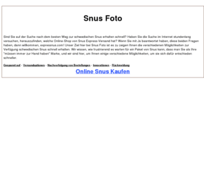 snusfoto.com: Snus Foto
Snus Foto.