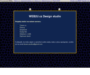 zajimavezbozi.cz: WEB2U.cz design studio
WEB2U - info@web2u.cz