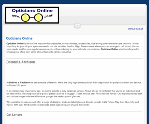 0-0.co.uk: Opticians Online
Opticians Online. Your one-stop shop that is more than a spectacle!