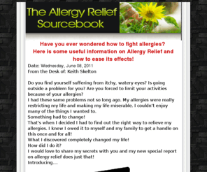 allergy-relief.mobi: Allergy Relief Sourcebook
Allergy Relief Sourcebook